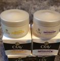 Natural White Fairness Olay Night Cream 50g And Olay Day Cream SPF, 50g 50g X 2 (2 in 1pack) odnc. 