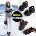 2023New Platform Sandals Women's Summer Korean Style Platform Shoes Small Size Casual Sports Sandals Roman Rocking Shoes Open Toe. 