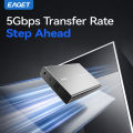 New style Eaget Portable External Hard Drive 3TB 5TB HDD 3.5 inch 5Gbps External Hard Disk Memory Compatible for PC Mac Desktop MacBook. 