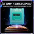 RSIM14 12 R-SIM Nano Unlock Card for iPhone XS MAX/XR/XS/8/7/6 4G iOS 12 11. 