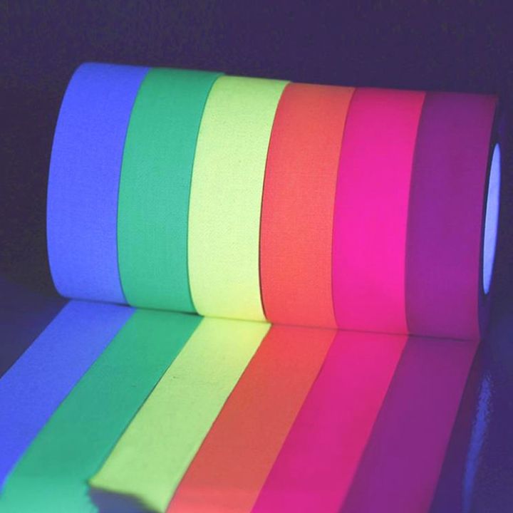 1PCS%20UV%20Reactive%20Tape%20Blacklight%20Fluorescent%20Tape%20Glow%20In%20The%20Dark%20Neon%20Gaffer%20-%20Image%207
