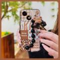 Black pearl pendant Dirt-resistant Phone Case For ZTE Blade A35E Waterproof silicone Back Cover soft case Cartoon cute. 