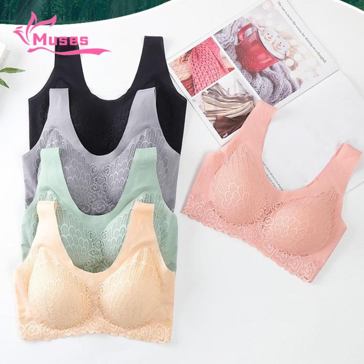 Muses%20Mall%20Girls%20Brassiere%20Wide%20Shoulder%20Straps%20Women%20Seamless%20Stretchy%20Vest%20Bra%20-%20Image%206