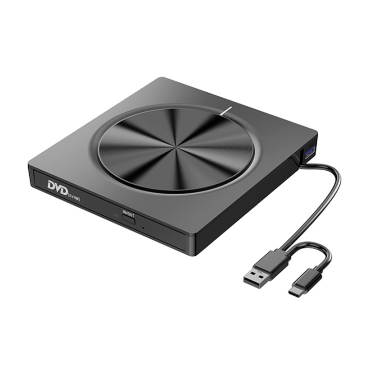 6%20in%201%20Burner%20Portable%20External%20USB3.0/Type-C%20Dvd-Rw%20Disc%20Optical%20Drive%20Dvd-Rom%20Burner%20Multifunction%20Dvd%20Drive,%20Easy%20to%20Use%20Fine%20Workmanship%20-%20Image%202