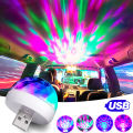1/5Pcs Mini USB Colorful Atmosphere Light Car USB Party Light DJ LED RGB Interior Lamp Club Disco Stage Effect Portable Lights. 