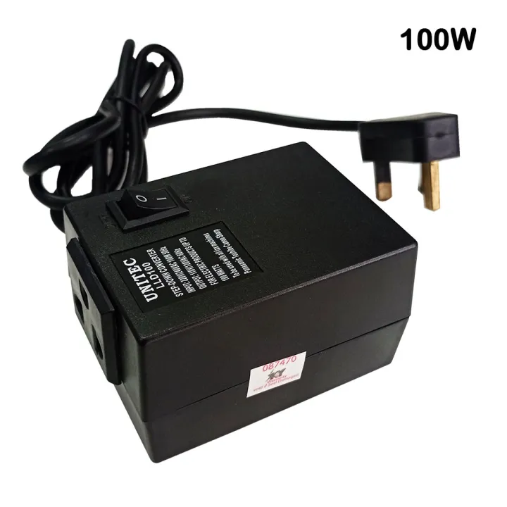 220V%20to%20110V%20AC/AC%20Step%20Down%20Transformer%20Converter%20-%20100%20Watt%20%20-%20Black%20-%20Image%203