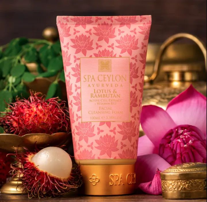 Spa Ceylon Lotus & Rambutan Facial Cleansing Foam  -100ml