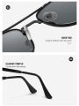 New Trendy Double Beam Men's Sunglasses. 