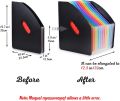 Skysonic New Large File Organizer 13/24 Pockets Legal File Folder Expandable Sorter Fit Legal/letter / A4 Size Paper. 