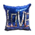 Sequin Magic Mermaid Color Changing Cushion Cover Home Decor Sofa Cushion Covers/ Throw Pillow Covers 16x16 Inches ( 40x40cm). 