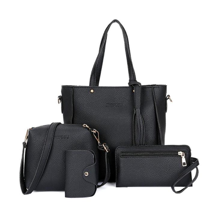Women%20Bag%20Set%20Top-Handle%20Big%20Capacity%20Female%20Tassel%20Handbag%20Fashion%20Shoulder%20Bag%20Purse%20Ladies%20PU%20Leather%20Crossbody%20Bag%20-%20Image%203