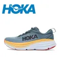 HOKA Sport Running Shoes Bondi 8 Breathable Anti Slip Cushioning Road Runs Shoes Men Sport Shoes Lifestyle Outdoor Sneaker Women. 