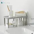 【ALLGOOD】Retractable 35-61cm Anti-skid Stainless Steel Storage Shelf Shoe Rack Cabinet Holders Kitchen Organizer Simple Nordic Style Home Kitchen Decor. 
