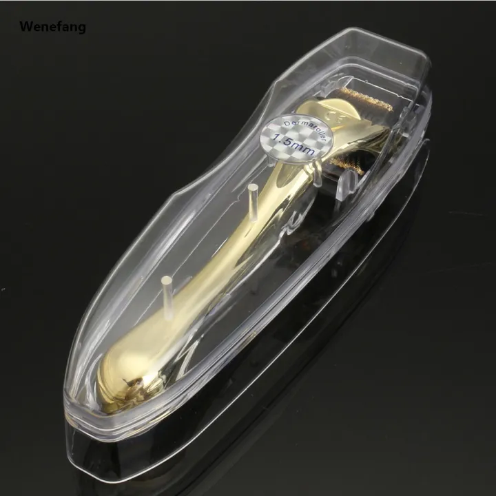 Wenefang%20540%20jarum%20Titanium%20Microneedle%20Derma%20Roller%20terapi%20kulit%20mikro%20Golden%200.25-2.5mm%20-%20Image%204