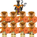 [ Creative Assembly ] Python Phantom Ninja Series Snake Monster Army Compatible with Lego Scepter Soul Eater Flame Scroll Building Blocks Toy. 