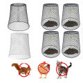 Plant Protection Cover Premium Metal Garden Cloche with Fine Mesh Ultimate Plant Protection for Outdoor Plants Animal-proof Mulch Guard Easy-to-install Plant Cages Vegetable Protection Mesh. 