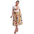 Privi Fashion Cotton Flared skirts for Women. 