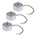 NXFDSIOZ 3X 1700-7300RPM 1.5-6.5V High Torque Cylinder Electric Mini DC Motor. 