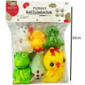 Rubber Bath Toys Rubber Animals Ocean Squeak Pool Floating Toys Preschool Shower Toy Colorful Mini Bath Tub Toys for Bathtub Baby Shower Party  06  pcs -Multicolor. 
