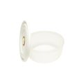 Transparent Plastic Food Container (ROUND) High Quality Durable Microwavable Attractive Corrugated Shape Visual Kitchen Grain Spicy Curry Lunch Box. 