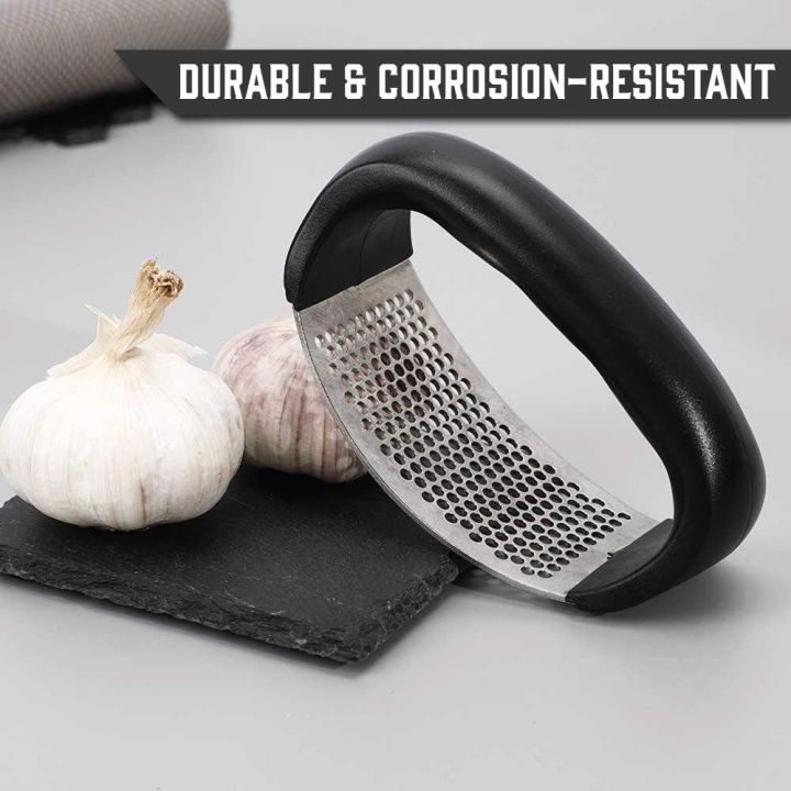 Garlic%20Press%20Squeezer%20-%20Garlic%20Presser%20Stainless%20Steel%20Garlic%20Ginger%20Rocker/Crusher/Chopper/Squeezer%20with%20Ergonomic%20Handle%20-%20Garlic%20Cutting%20Mince%20Tool%20Cutter%20for%20Home/Kitchen/Outdoor%20-%20Image%203