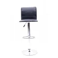 ERGONOMIC BAR STOOL WITH CHROME BASE. 