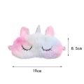 1PCS New 3D Unicorn Eye Mask Cartoon Sleeping Mask Plush Eye Shade Cover Eyeshade Suitable for Travel Home Party Gifts. 