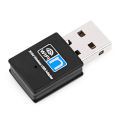 WvvMvv USB 2.0 Receiver Dongle Network Card 802.11N 300Mbps Mini Wireless USB Wifi Adapter For PC Desktop Laptop Windows MAC. 