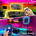 lights for decoration 5M 5050 RGB Bluetooth Led Strip Lights TV Smart Wall Lamps Xmas Decoration Bedroom Closets Aesthetic Room Decor Ring Light. 