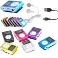 MP3 Player, Portable Mini MP3 Music Player with Headphone and USB Cable, Back Clip Lossless  MP3 Player Mini Clip USB Music Media Player Support 1-32GB Support SD TF Portable Simple MP3 Players. 