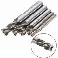 Straight Shank 4 Flute End Mill Cutter CNC Drill Bit Tools 4/6/8/10/12mm 5 Pcs. 