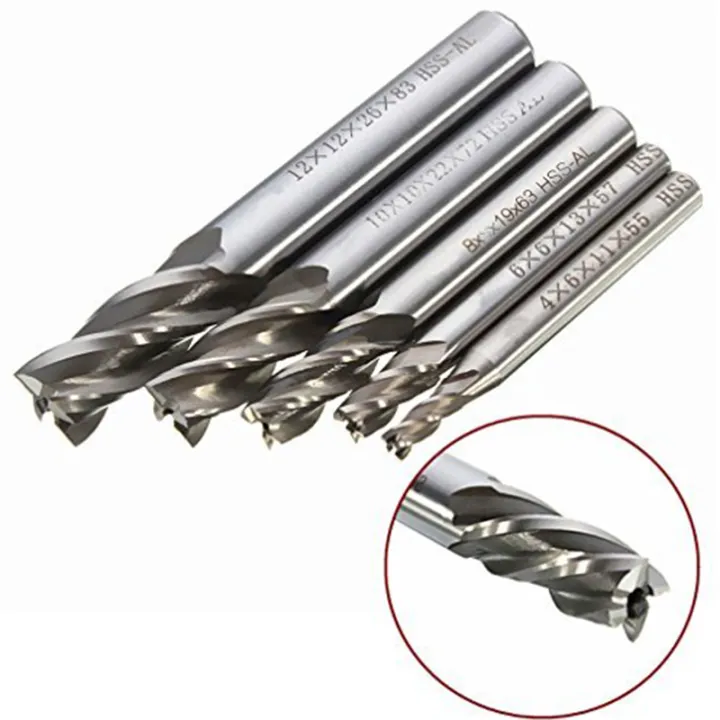 Straight%20Shank%204%20Flute%20End%20Mill%20Cutter%20CNC%20Drill%20Bit%20Tools%204/6/8/10/12mm%205%20Pcs%20-%20Image%204