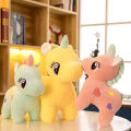 Plush Unicorn Horse Doll  Cute Stuffed Standing Horse Toys For Children  Soft Animals Cushion Kids Birthday Gift. 