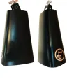 LP 7" Metal Steel Cow Bell Noise Maker Cowbell Percussion Instrument for Drum Set Kit Percussion. 