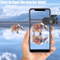Outdoor Selfie Reflection Phones Clip Kit Universal Smartphone Camera Mirror Reflection Clamps Compatible with iPhone Samsung Xiaomi Huawei. 