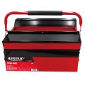 Steel tool box 21" (530mm) 5 tray heavy red & black WISEUP brand 150106. 