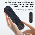 G60S Pro BT 5.0 2.4G Gyroscope Air Mouse Voice Remote Control English Mini Keyboard for Android Smart TV Box PC. 