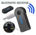 Car Wireless Bluetooth AUX Audio Music Receiver Adapter with in-built Microphone USB Dongle For Home Speaker 192312437 NN Collection. 