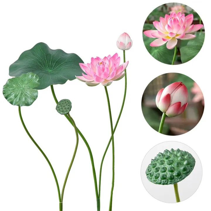 Home%20Ponds%20Decor%20Artistic%20Landscape%20Artificial%20Flower%20DIY%20Decoration%20Long%20Stem%20Decorative%20Fake%20Flower%20Green%20EVA%20Lotus%20Leaf%20Wedding%20Decoration%20-%20Image%208