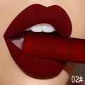 Liquid Lipstick Waterproof Matte  Lipstick Pigment Red Long Lasting Lip Gloss Women Makeup Lip Gloss. 