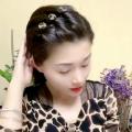 Fashion Headwear Women's Hair Clip Acrylic Crystal Flower Hair Clip Sweet Cute Hair Barrette Korean Hair Accessories. 
