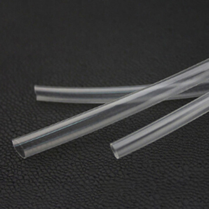 1.5-6mm Transparent Heat Shrink Heatshrink Tube Insulation Tubing Wire Sleeve