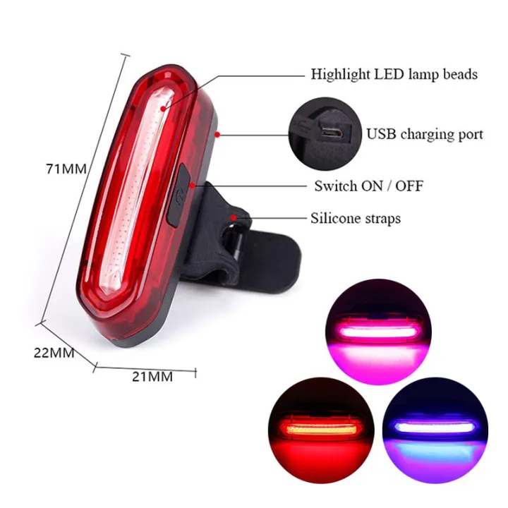 Bike%20Light%20USB%20Rechargeable%20300%20Lumens%203%20Modes%20Bicycle%20Lamp%20Light%20Front%20Headlight%20With%20Wolf%20Star%20Taillight%20Light%20Equipped%20With%20Gel%20Stra%20-%20Image%206