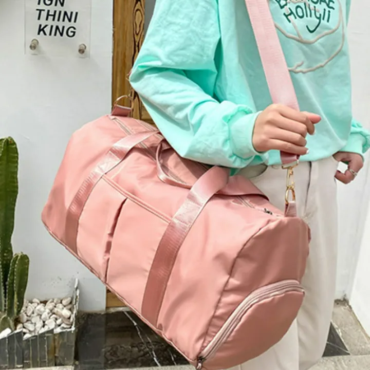 High-Quality%20Pink%20Duffle%20Bag,%20Dry%20Wet%20Separated%20Sport%20Handbag%20for%20Men%20Women%20Gym%20Training%20Travel%20Backpack%20Yoga%20Bag%20-%20Perfect%20for%20-%20Image%203