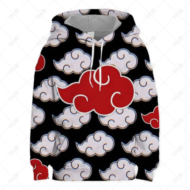 2023 Naruto 4-14T girls and boys' sportswear winter cartoon top fashion sports children Kakashi Naruto popular 3D hoodie
