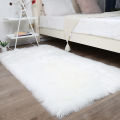 Thick White Carpet Soft Fur for Living Room Plush Rug Bedroom Imitation Wool Fluffy Floor Carpets Window Bedside Home Decor Rugs. 