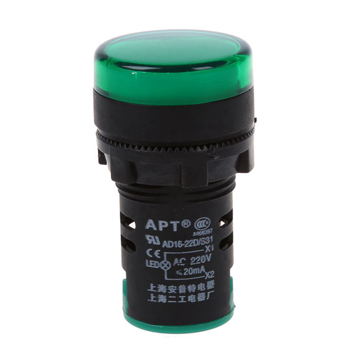 Red,%20Yellow-Green%20Light%20Lamp%2022%20mm%20LED%20Pilot%20Display%20Panel%20AC%20220%20V%2015%20Pcs%20-%20Image%205