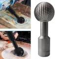 Ball Gouge Spherical Spindles Shaped Wood Gouge Power Carving Attachment for Angle Grinder 14mm. 