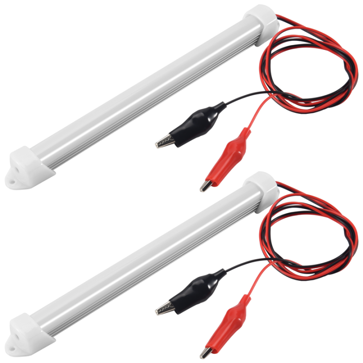 2x 12V Car LED SMD Interior Light Bar Tube Strip Lamp Van Boat Caravan ...