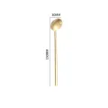 1Pcs Large Stainless Steel Spoon Long Handle Spoons Kitchen Cutlery Rice Dumpling Porridge Soup Scoops Restaurant Tableware Luolong. 